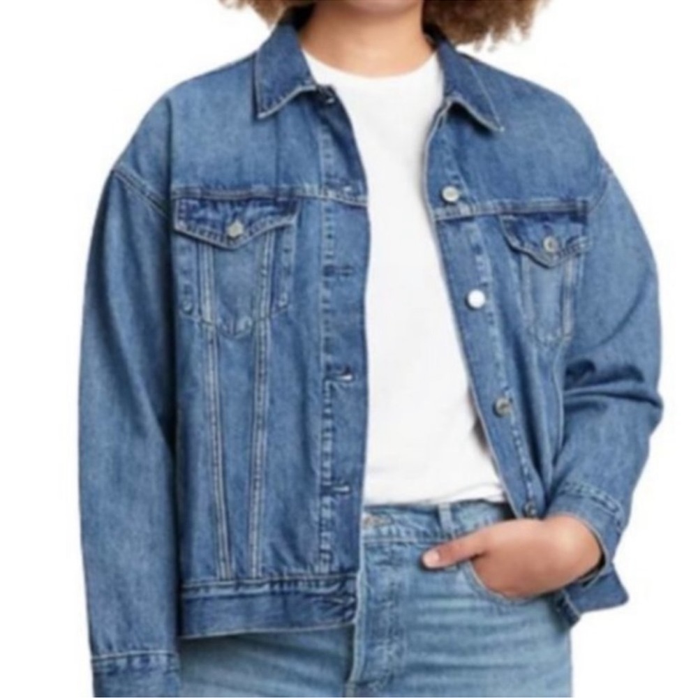 Gap factory denim jacket - M